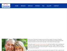 Tablet Screenshot of friendshipcac.com